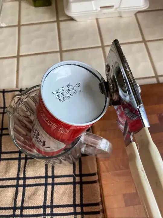 opening canister 