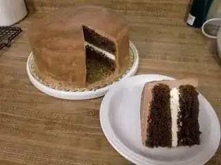 completed cake