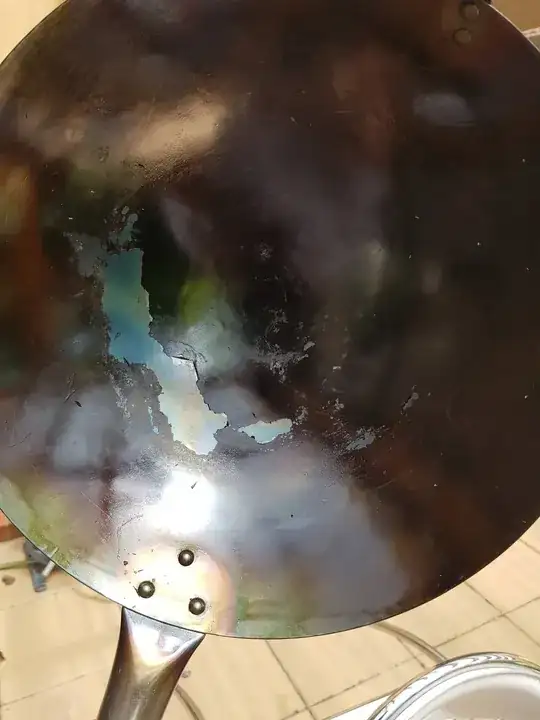 peeled patina