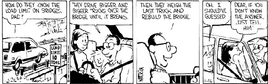 Calvin Hobbes bridge testing