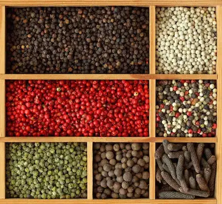 pepper colours