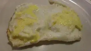 plated eggs