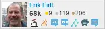 profile for Erik Eidt on Stack Exchange, a network of free, community-driven Q&A sites