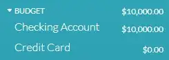 initial account balances