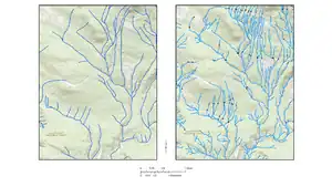 Comparison between the new 3DHP and old NHD