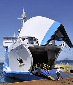 One example for Élément cartographique: Ferries