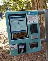 Bahart BM-102 jegykiadó automata