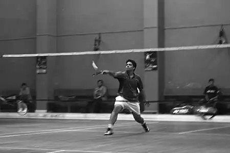 Badminton player