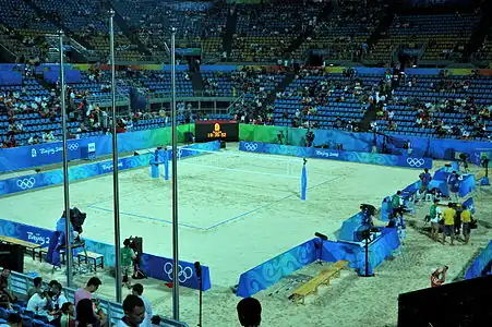 The Beach Volleyball Ground for the 2008 Summer Olympics