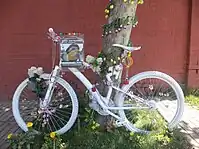 Ghost bike - María José Ramírez - Ñuñoa - Chili