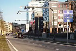 Norwegian small AutoPASS gantry.