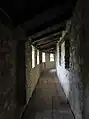 Chemin de ronde (camminamenti di ronda in Italian) Castello Bardi