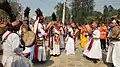 Dhami Naach, traditional healers performing dance.