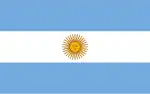 Bandera de Argentina