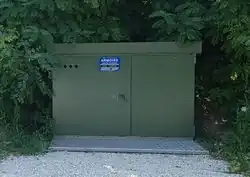 Armoire de répartition dans une armoire PSSB