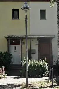 Kunststoffmast mit Aufsatzleuchte BAMAG U7