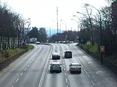 One example for Merkmal: Fahrspuren