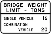 Illinois: maxweight:hgv=16 st maxweight:hgv:conditional=20 st @ (trailer) maxweight:hgv_articulated=20 st (specify unit as short tons)