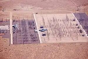 Kokerboom substation northeast of Keetmanshoop, Namibia