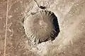 natural=cliff of a geological=meteor_crater