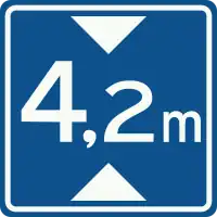 Netherlands (sign used for values ≥ 4&nbsp;m): maxheight=4.2 (use a period as decimal separator, not a comma)