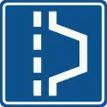 Dutch traffic sign L14