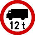 Pologne&nbsp;: maxweightrating:hgv=12