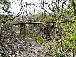 Pipeline over Clough Fold