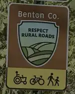 Respect Recreational Roads Signage
