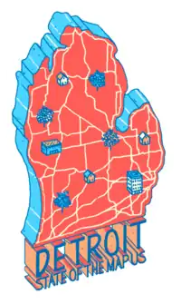 State of the Map U.S. 2018 logo