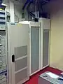 Funktechnik in einer Kabine