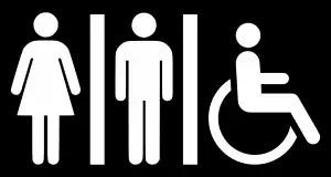 Wheelchair accessible toilets