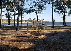 Playground at the beach