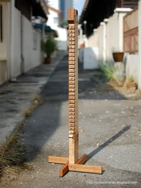 Example of a tillering tree