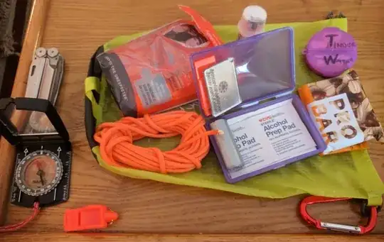emergency pack
