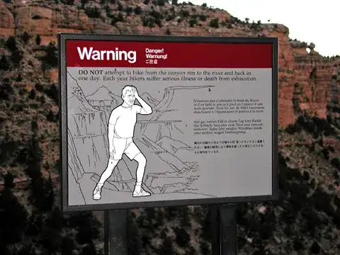warning sign