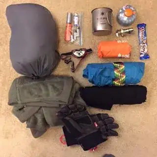 Some hiking items