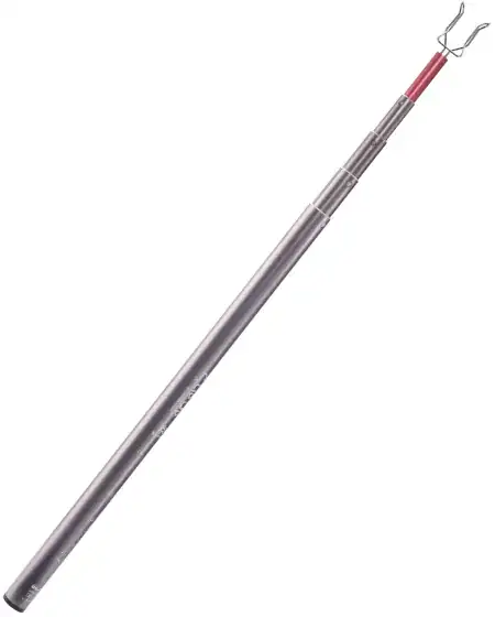 Telescopic stick clip