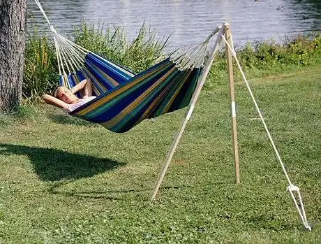 Single tree hammock
