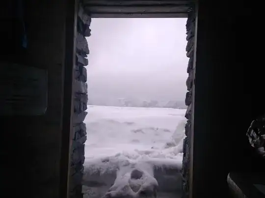 Shelter door ~1900