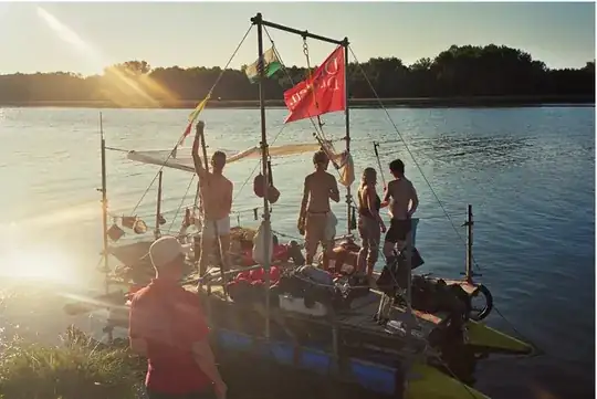 the Dresden raft