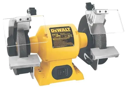 Example of a stationary grinder