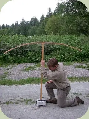 Testing the draw weight