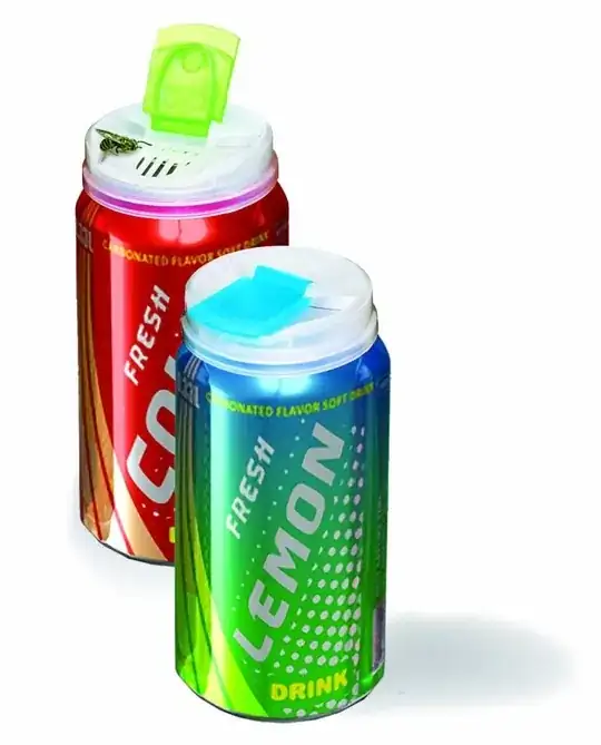 Can Covers on pop cans