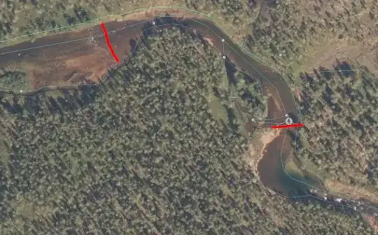 aerial view further south