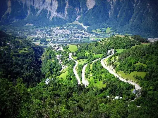 hairpin roads