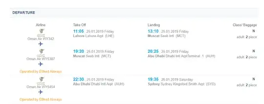 Flight Details