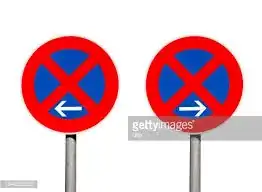 unknown road sign