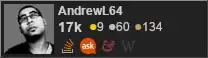 profile for AndrewL64 on Stack Exchange, a network of free, community-driven Q&A sites