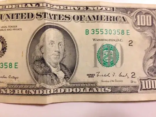 One Hundred Dollars - Series 1988
